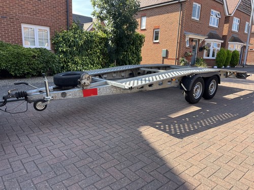 Car transporter trailer gala - transporter,