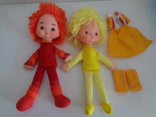 Rainbow brite yellow - brite, &