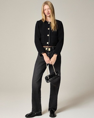 Crew tweed lady jacket - sz,