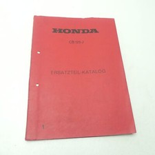 Honda CB 125 J spare parts catalogue spare parts list parts catalogue manual C0555