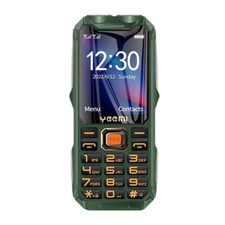 Q8 GSM 2G Rugged Mobile Phone Big Battery Double Flashlight 2.4Inch HD Screen Du