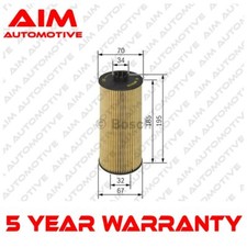 Oil Filter AIM Fits Audi A4 A6