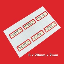 MECCANO LTD 6 X 20mm Vinyl