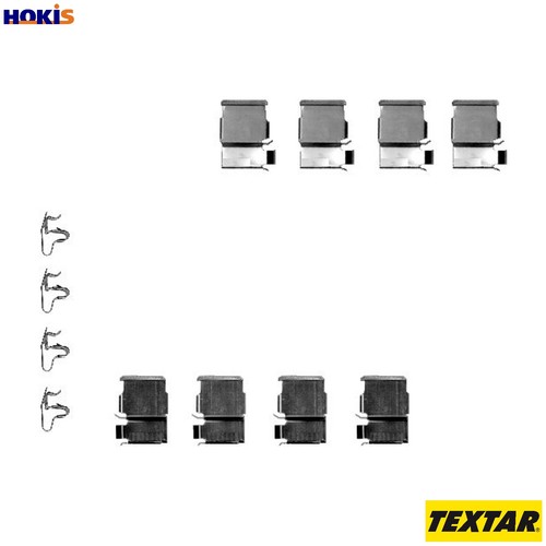 Accessory kit disc brake pad - kit,