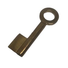 Key blank brass suit - blank,