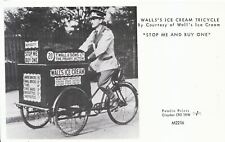 Food Postcard - Walls's Ice Cream Tricycle  "Stop Me And Buy One" - Ref U108