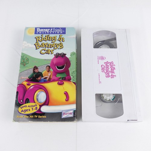 Barney and friends riding - and, in