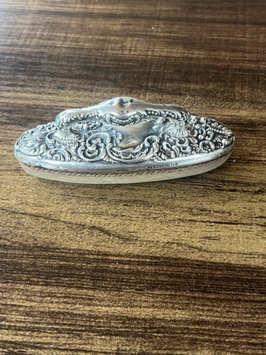Antique repousse sterling - antique,