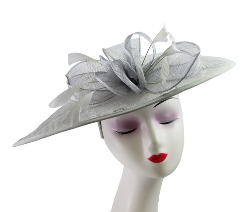 Large flower feather - large, hat