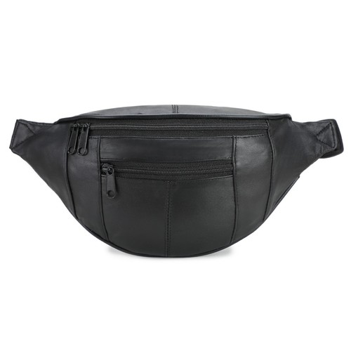 Leather bum waist - leather, travel
