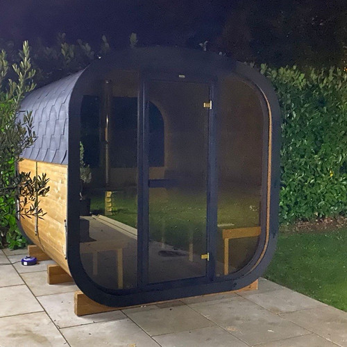 Outdoor wooden sauna - outdoor,