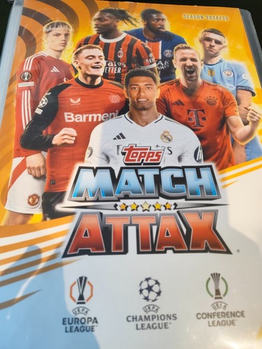 Match attax folder with - match,