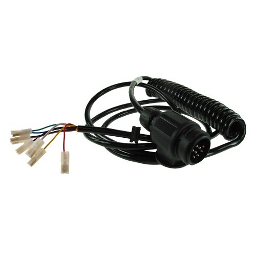 Curly pin plug - curly,