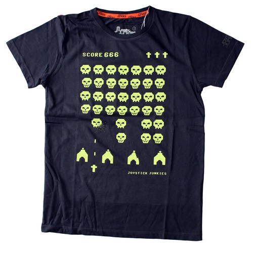 Joystick junkies skull - junkies,