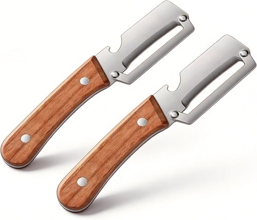 2pcs wooden handle vegetable - wooden,