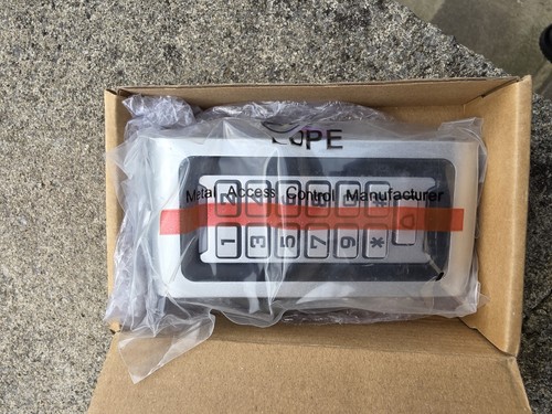 Outdoor access control - outdoor, backlit