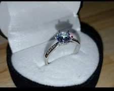 Silver Diamond Ring