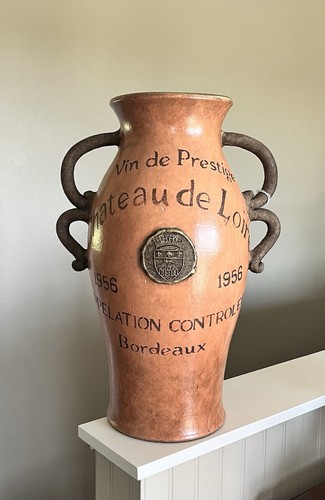 Large french wine urn - large, 20"