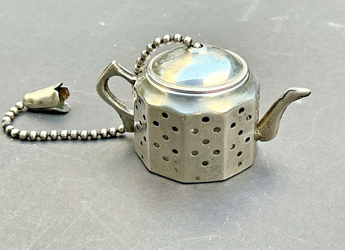 Vintage tea infuser silver - infuser,