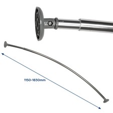 Croydex Circle End Telescopic