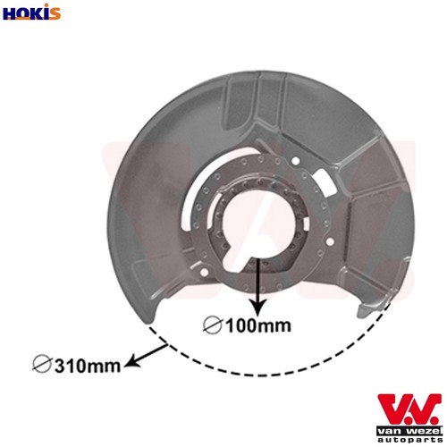 Splash guard brake disc - guard,