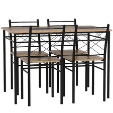 HOMCOM 5 Piece Dining Table
