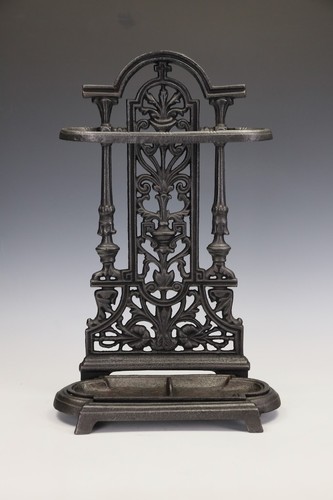 Cast iron stick stand - cast,