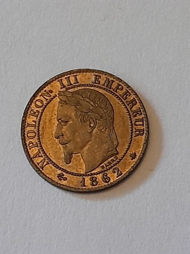 1862 napoleon iii centime - iii, '1