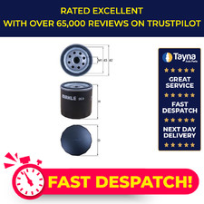 Oil Filter fits CITROEN 2CV 6 6 70 to 90 Mahle 110963 5427744 110973 5427744T