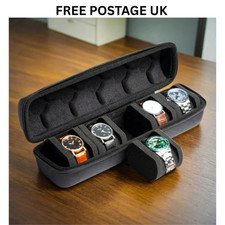Slot watch box organizer - 5-slot,