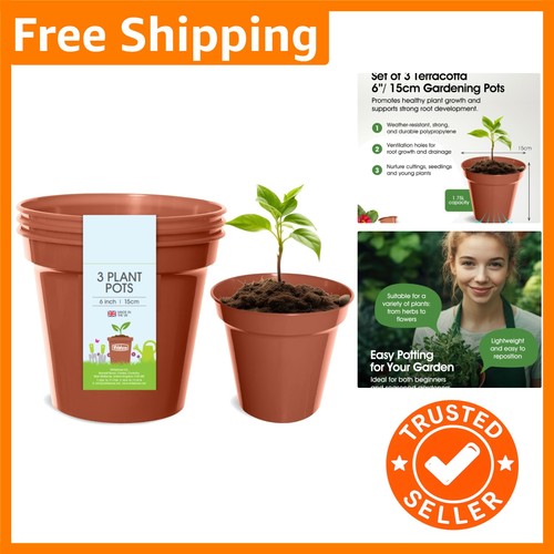 Lightweight 15cm terracotta - lightweight,