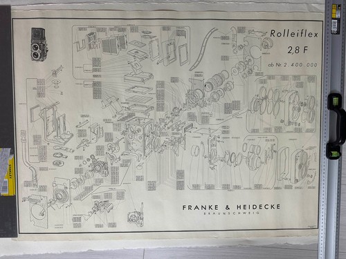 Rolleiflex exploded view - f,