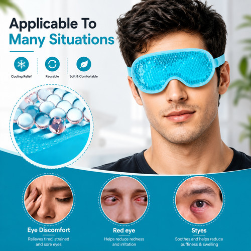 Gel bead eye - eye, mask