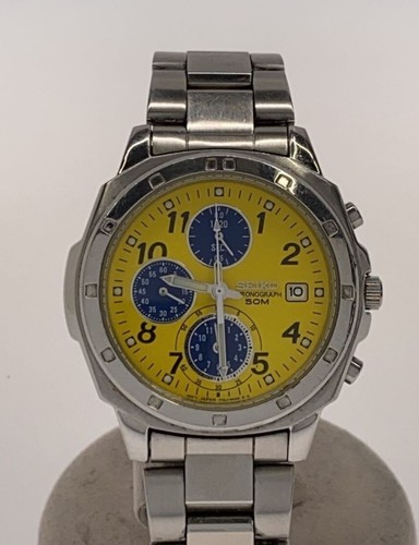 Seiko men chronograph quartz - men's,