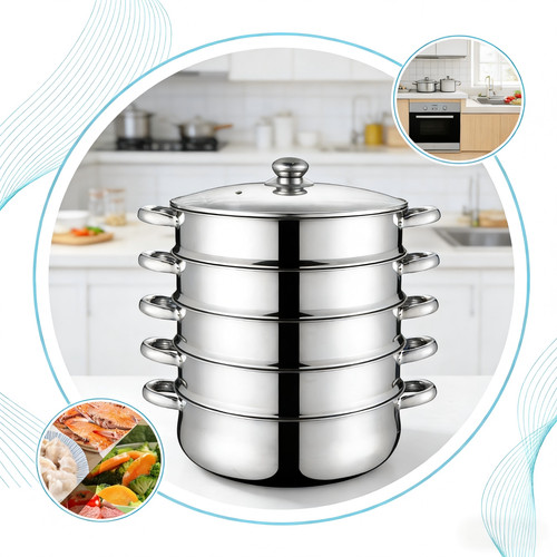Tier steamer cooker - cooker, set