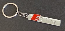 Audi S Line Sline Chrome Sport Keyring New - ??