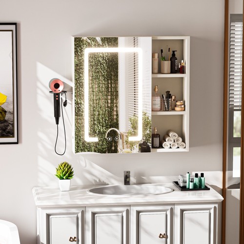 Led illuminated mirror - led, cabinet