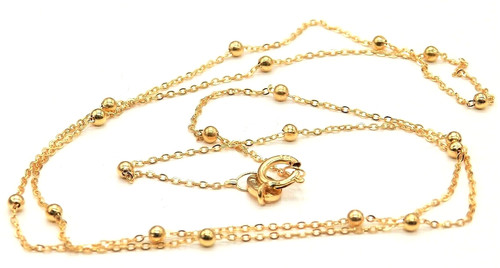 9ct gold chain flat - chain,