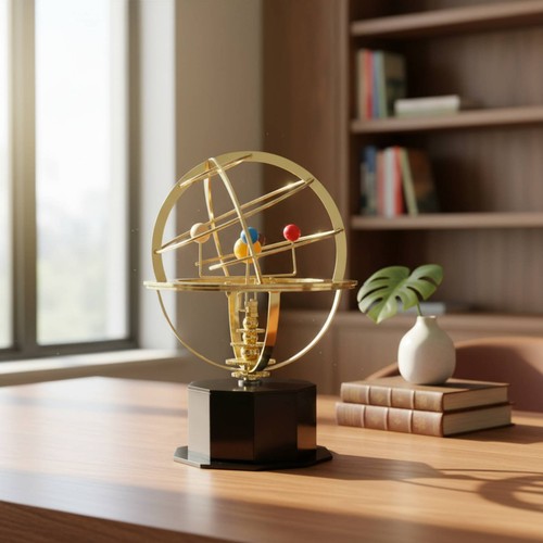 Orrery model astronomy themed - astronomy,