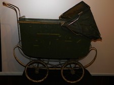 Antique Doll Carriage Around