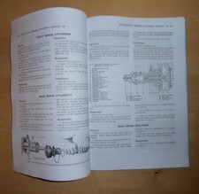 Bedford TK TJ.Chassis,suspension,wheels and tyres.Cab. TS509. Service manual