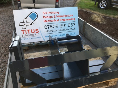 Ton excavator pallet - excavator, forks