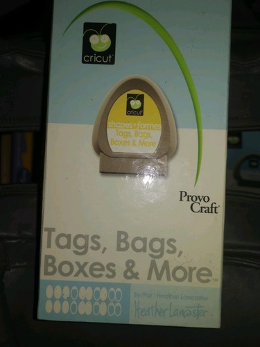 Cricut cartridge tags bags - cricut,