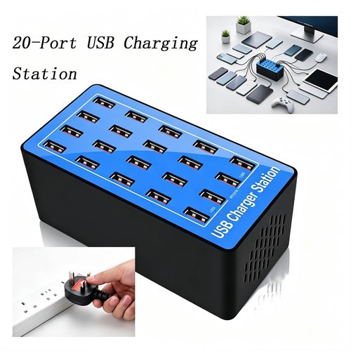 Port usb charging station - 20-port,