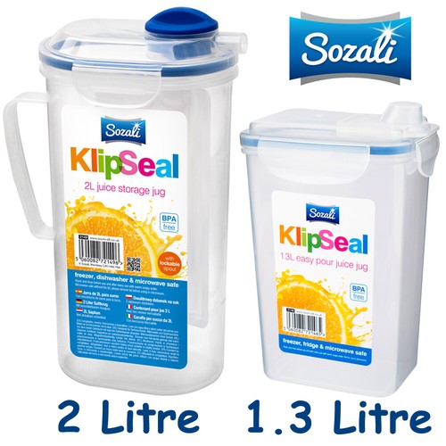 Plastic juice jug - juice,