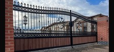 price on Steel driveway gates and pedestrian gates 