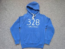 Quba Sails Hoodie Mens Medium Blue British Sailmakers 328 Salcombe Outdoor Yacht