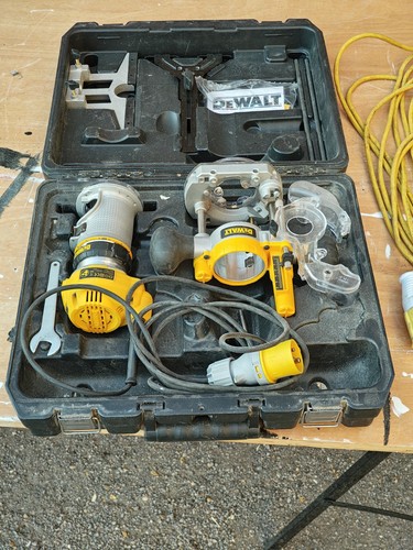 Dewalt 120v router - corded, with