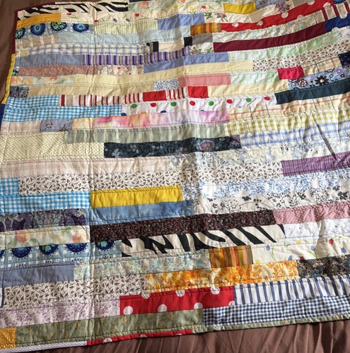 Handmade lovely quilt with - handmade,