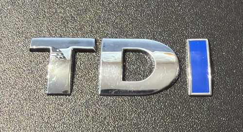 Tdi boot badge emblem 25 - vw,